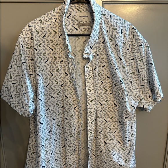 Goodfellow & Co Other - Goodfellow & Co lizard  Pattern Men's Shirt XXL